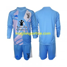 Completo Calcio Juventus Portiere Bambino Divisa Prima 2024-2025 ML